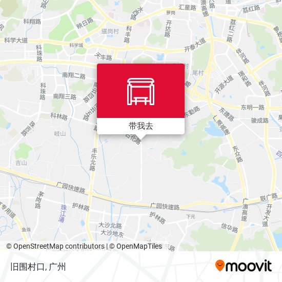 旧围村口地图