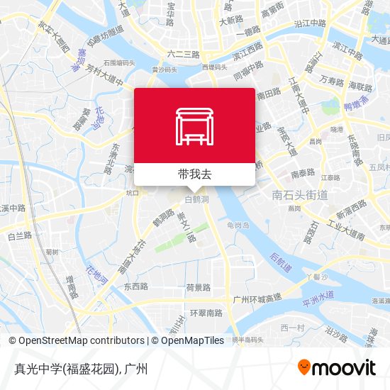 真光中学(福盛花园)地图