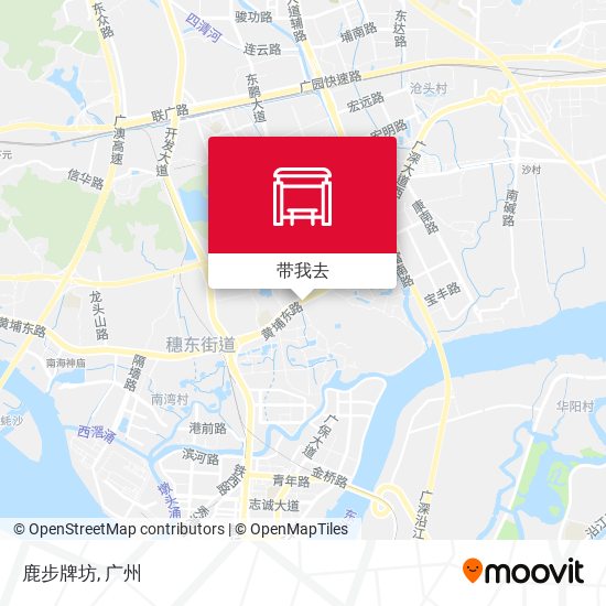 鹿步牌坊地图