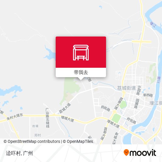 迳吓村地图