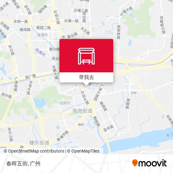 春晖五街地图