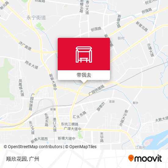 顺欣花园地图