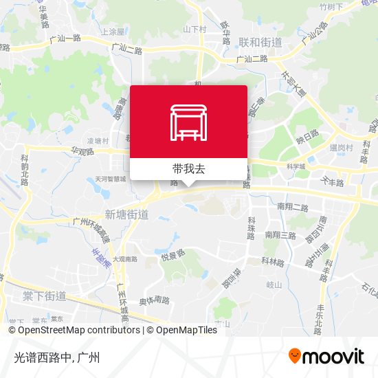光谱西路中地图