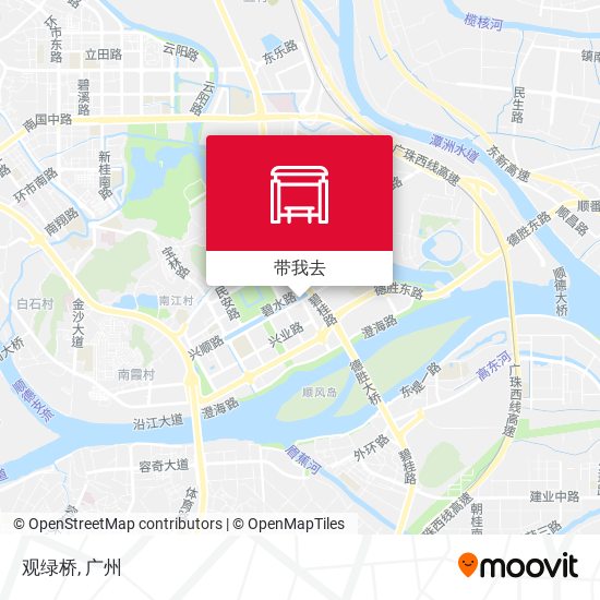 观绿桥地图