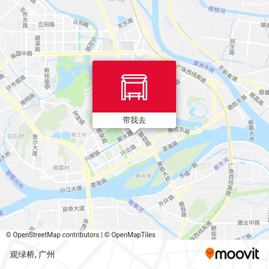 观绿桥地图