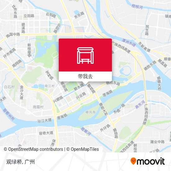 观绿桥地图