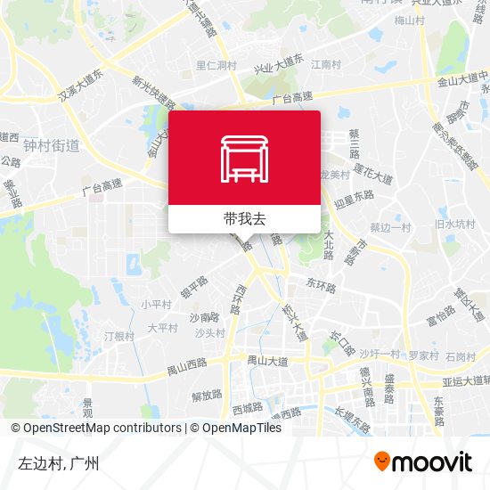 左边村地图