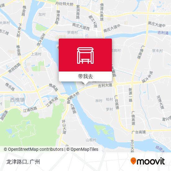 龙津路口地图