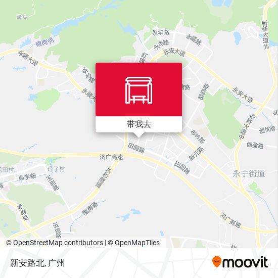 新安路北地图