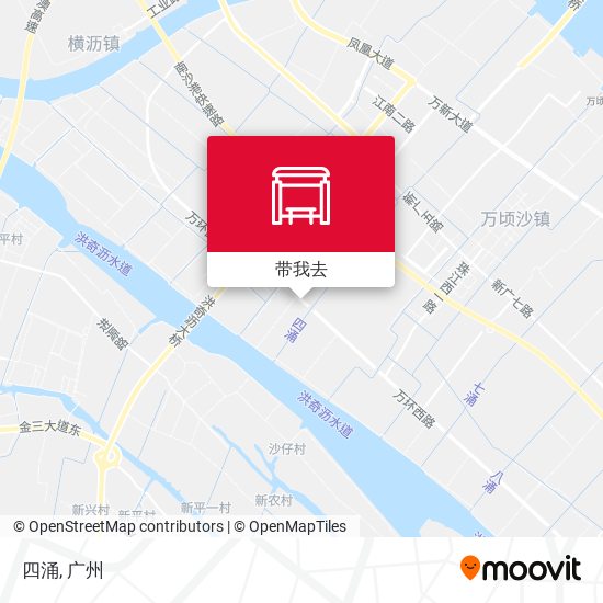 四涌地图