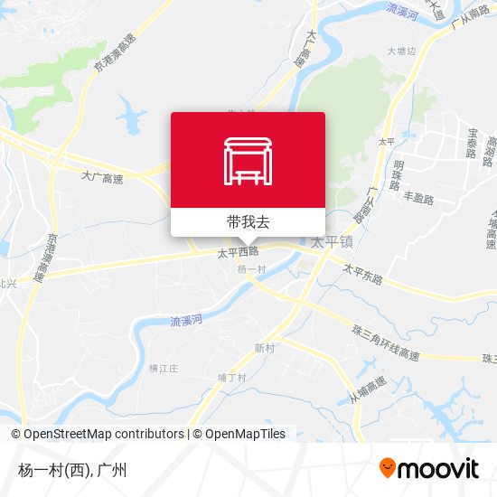 杨一村(西)地图