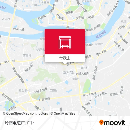 岭南电缆厂地图