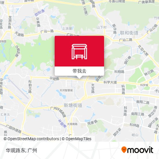 华观路东地图