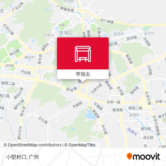 小塱村口地图