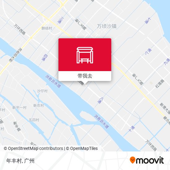 年丰村地图