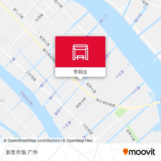 新垦市场地图