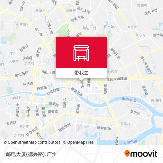 邮电大厦(德兴路)地图