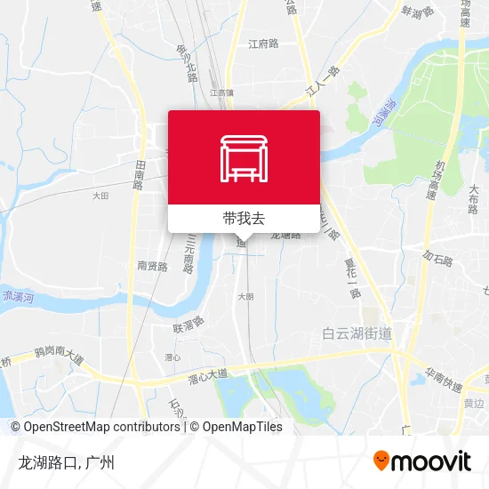 龙湖路口地图