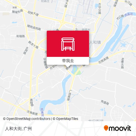 人和大街地图