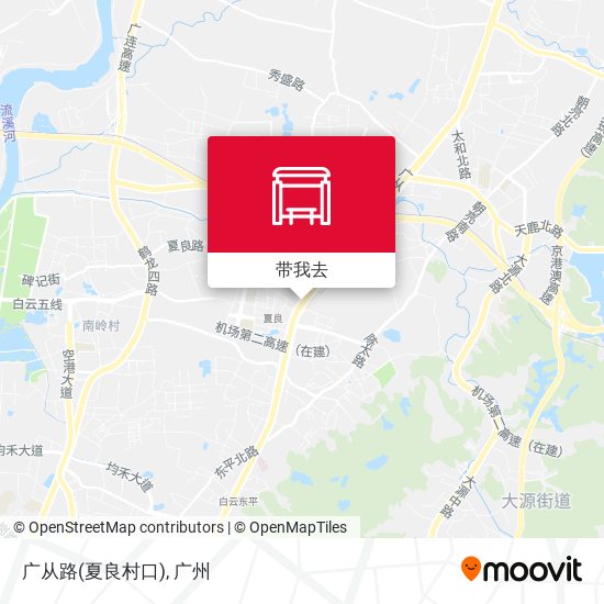 广从路(夏良村口)地图