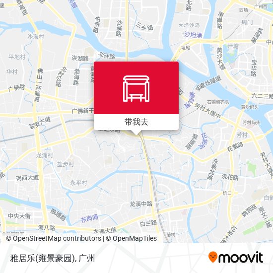 雅居乐(雍景豪园)地图