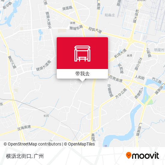 横沥北街口地图
