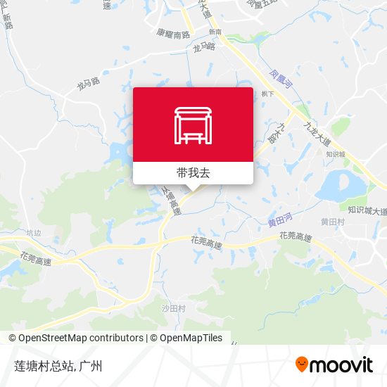 莲塘村总站地图