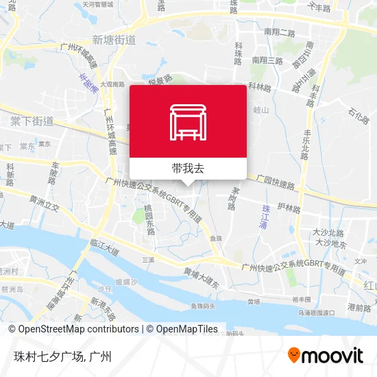 珠村七夕广场地图