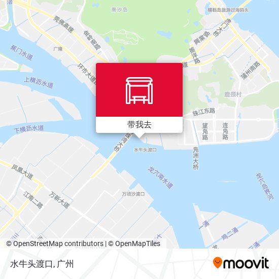 水牛头渡口地图
