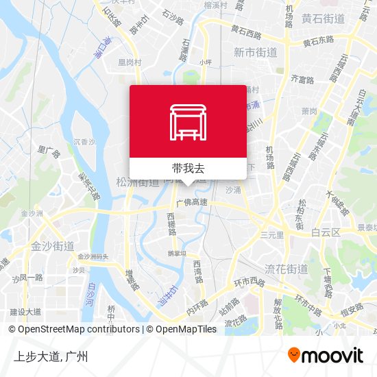 上步大道地图