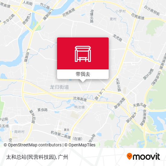 太和总站(民营科技园)地图