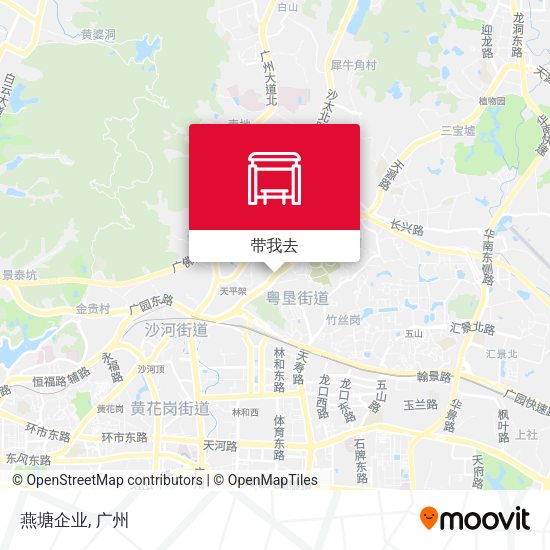 燕塘企业地图