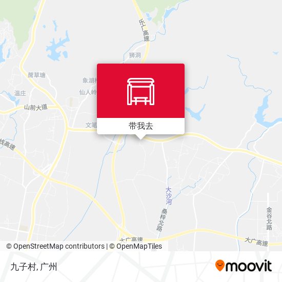九子村地图