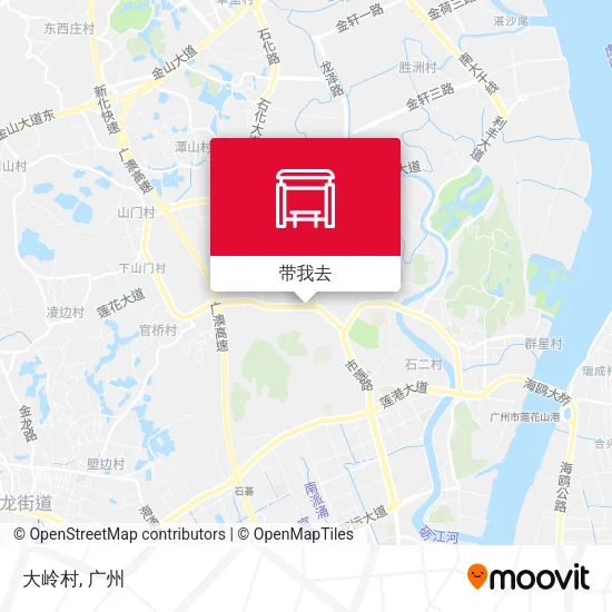 大岭村地图