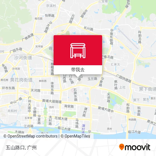 五山路口地图