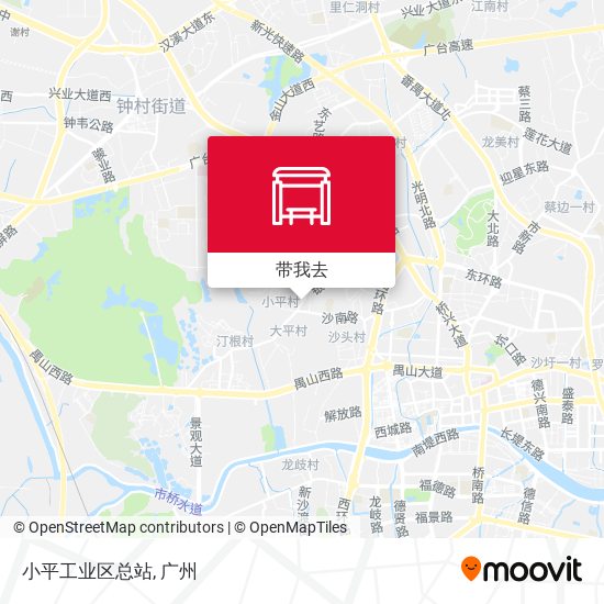 小平工业区总站地图