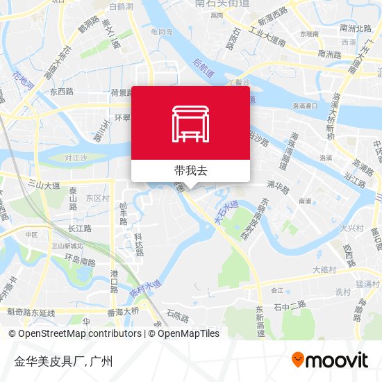 金华美皮具厂地图