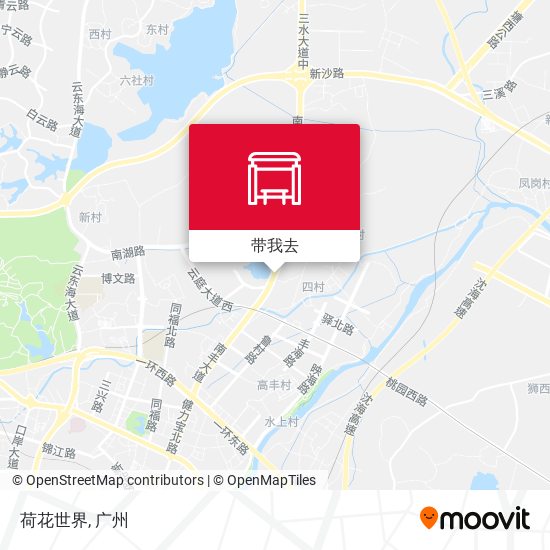 荷花世界地图