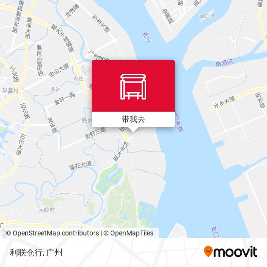 利联仓行地图