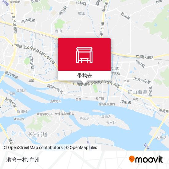 港湾一村地图