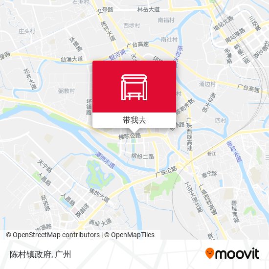 陈村镇政府地图