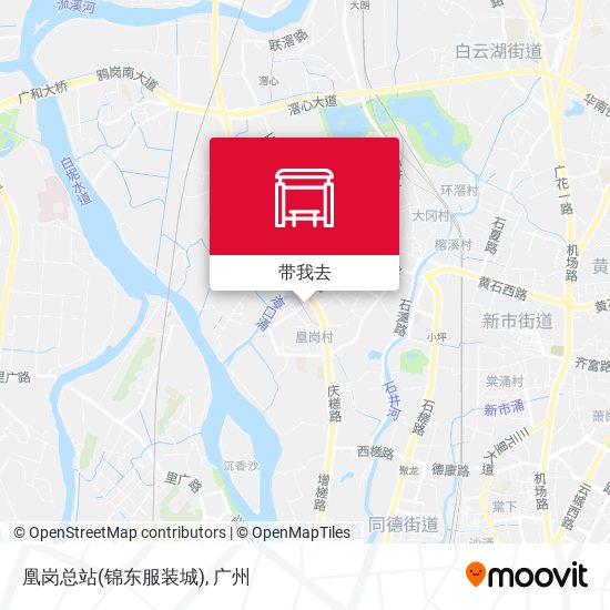 凰岗总站(锦东服装城)地图