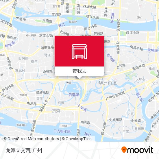 龙潭立交西地图