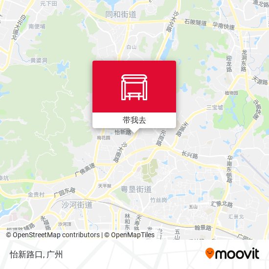 怡新路口地图