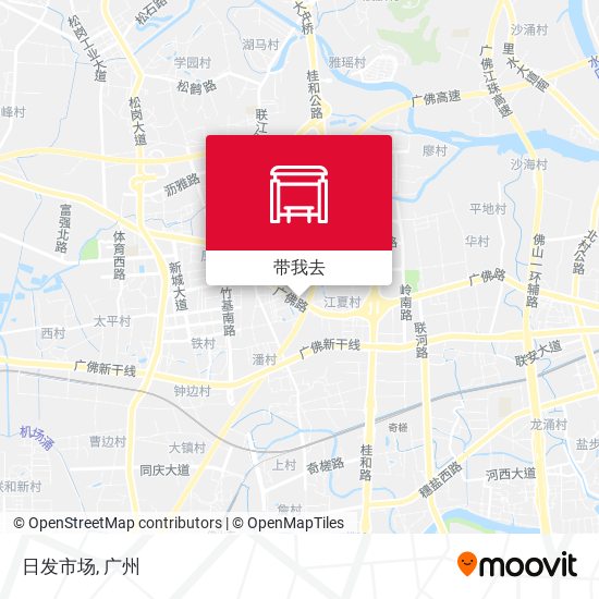 日发市场地图
