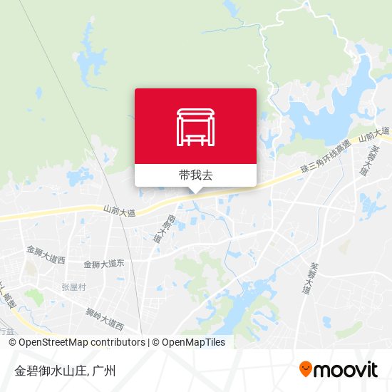 金碧御水山庄地图