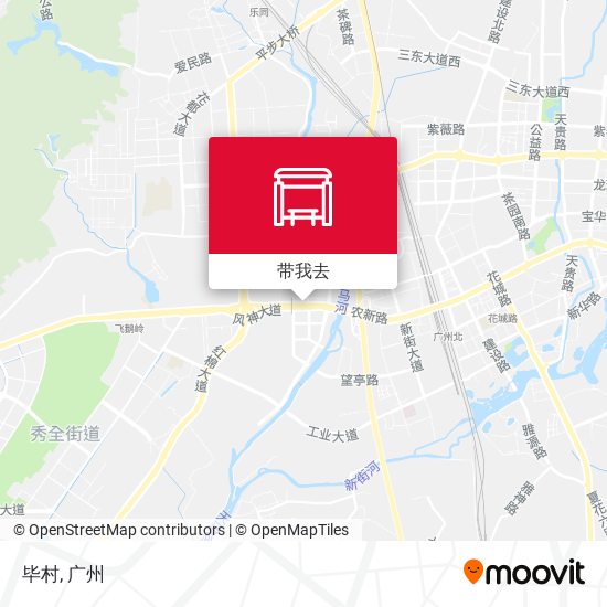毕村地图