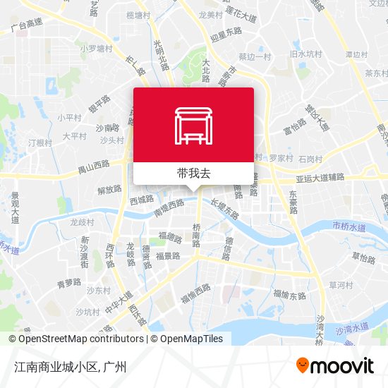 江南商业城小区地图