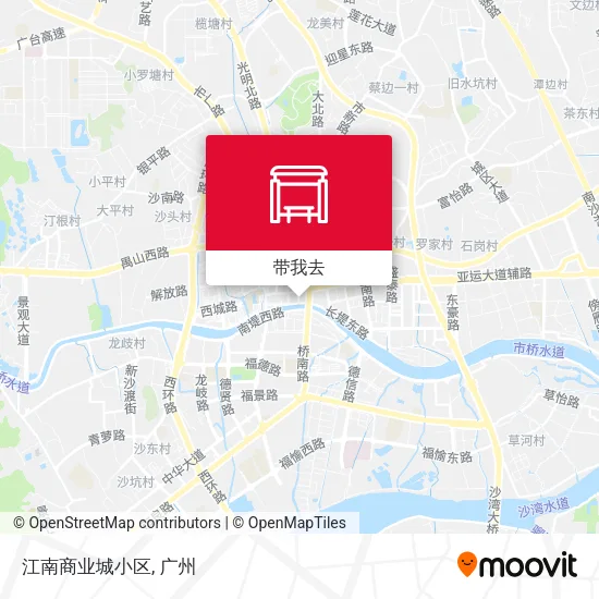 江南商业城小区地图