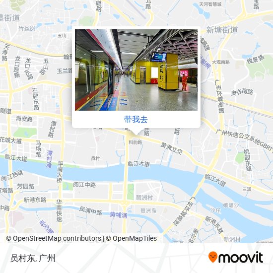 员村东地图